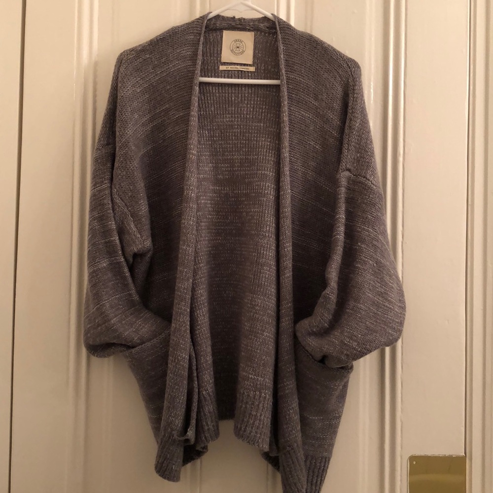 Baggy Grey Cardigan